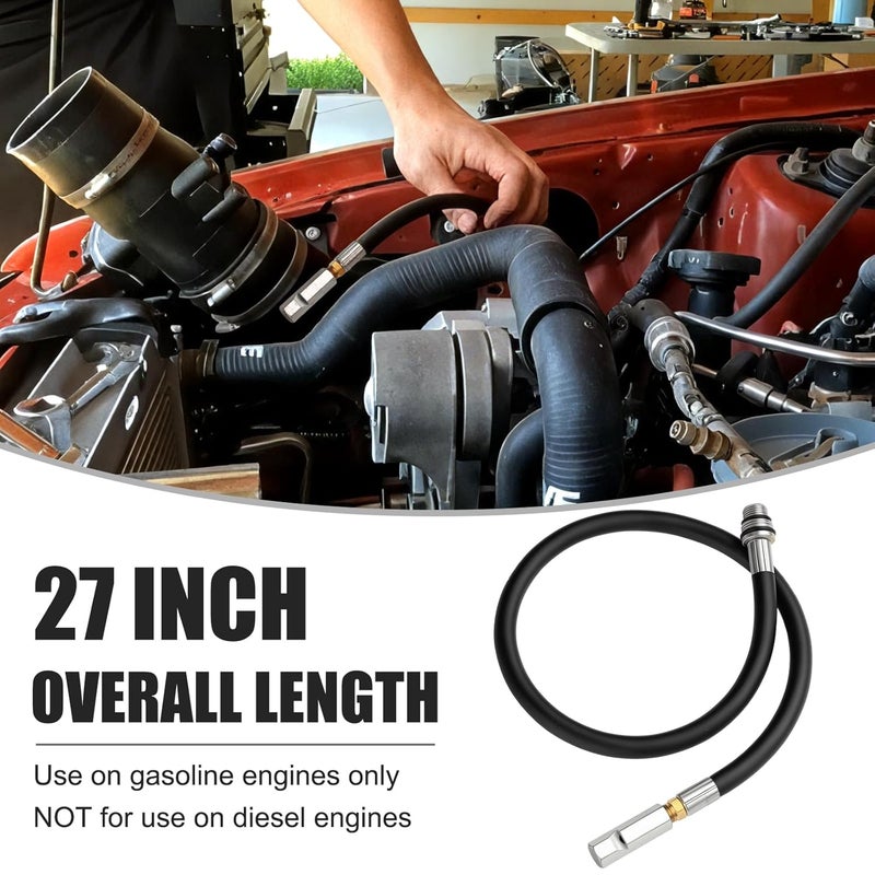 MainUseool Top Dead Center Tool 8016MRG TDC Whistle – Universal Top Dead Center Indicator with 14mm/18mm Spark Plug Ports – Top Dead Center Whistle for Distributor Installation, Timing & Valve Adjustment - Image 3